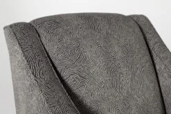 Riko II Accent Chair -Modern Office Shop 260226 black fabric accent chair detail 03