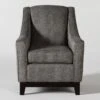 Riko II Accent Chair -Modern Office Shop 260226 black fabric accent chair signature 01