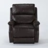 Thorpe Walnut Power Lift Recliner With Power Headrest -Modern Office Shop 260878 brown polyester lift signature 01