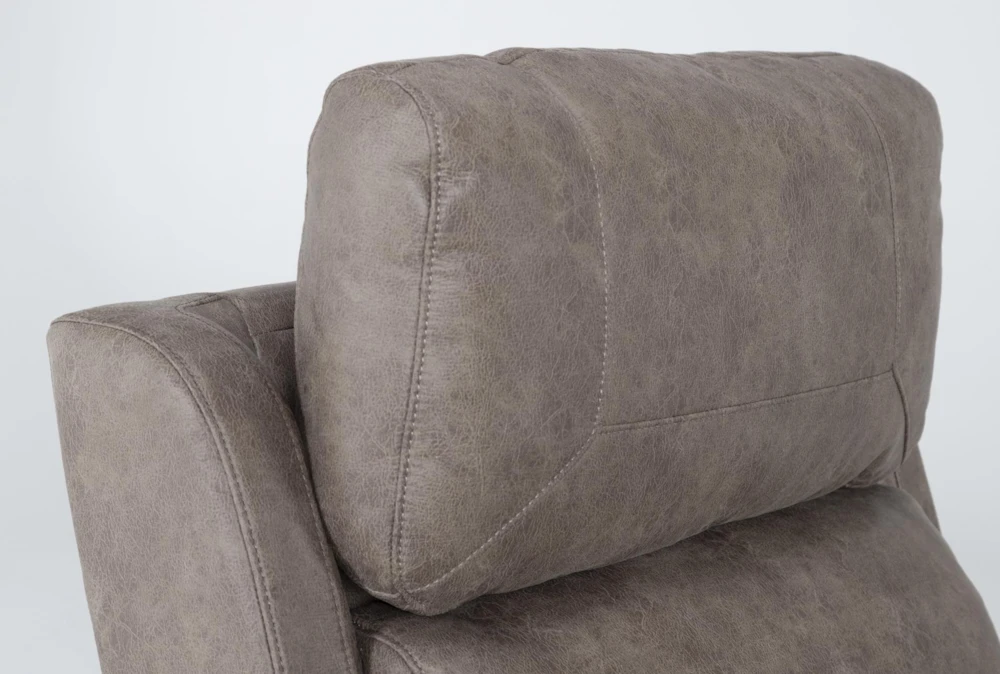 Thorpe Mocha Power Lift Recliner With Power Headrest 9 Thorpe Mocha Power Lift Recliner With Power Headrest - Image 7