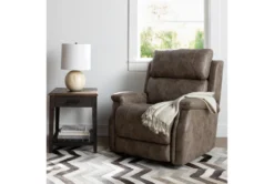 Thorpe Mocha Power Lift Recliner With Power Headrest 23 Thorpe Mocha Power Lift Recliner With Power Headrest -Modern Office Shop 260879 brown polyester lift room 59