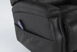 Thorpe Eclipse Power Lift Recliner With Power Headrest -Modern Office Shop 260880 black polyester lift hardware 52