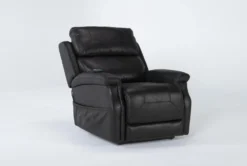 Thorpe Eclipse Power Lift Recliner With Power Headrest -Modern Office Shop 260880 black polyester lift side 19