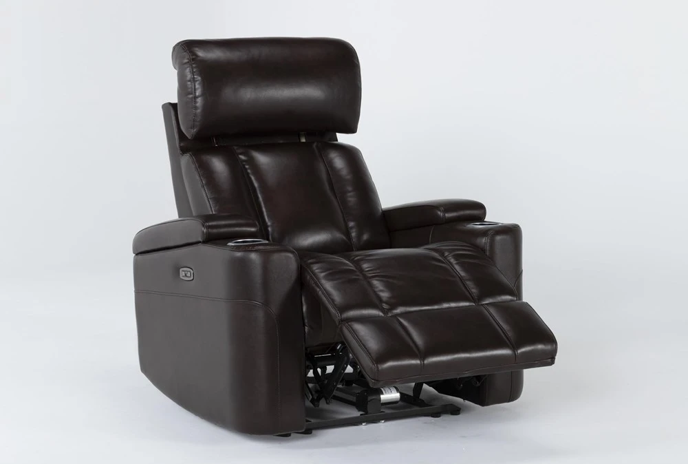 Eastwood Espresso Home Theater Power Wallaway Recliner With Power Headrest & USB 7 Eastwood Espresso Home Theater Power Wallaway Recliner With Power Headrest & USB - Image 5
