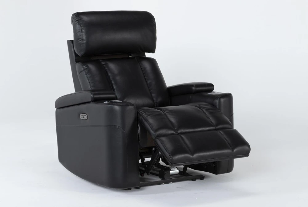 Eastwood Midnight Home Theater Power Wallaway Recliner With Power Headrest & USB 7 Eastwood Midnight Home Theater Power Wallaway Recliner With Power Headrest & USB - Image 5