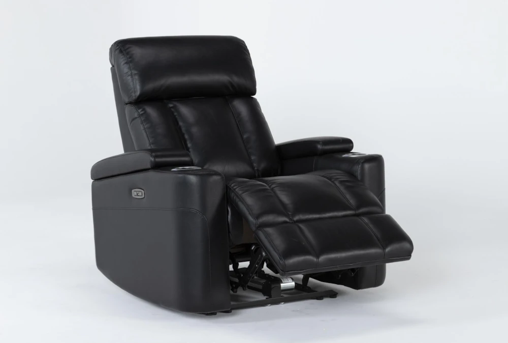 Eastwood Midnight Home Theater Power Wallaway Recliner With Power Headrest & USB 6 Eastwood Midnight Home Theater Power Wallaway Recliner With Power Headrest & USB - Image 4