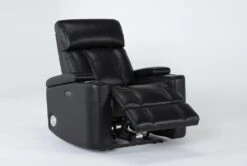 Eastwood Midnight Home Theater Power Wallaway Recliner With Power Headrest, Bluetooth & USB 16 Eastwood Midnight Home Theater Power Wallaway Recliner With Power Headrest, Bluetooth & USB -Modern Office Shop 260966 black polyester wallaway recline 23