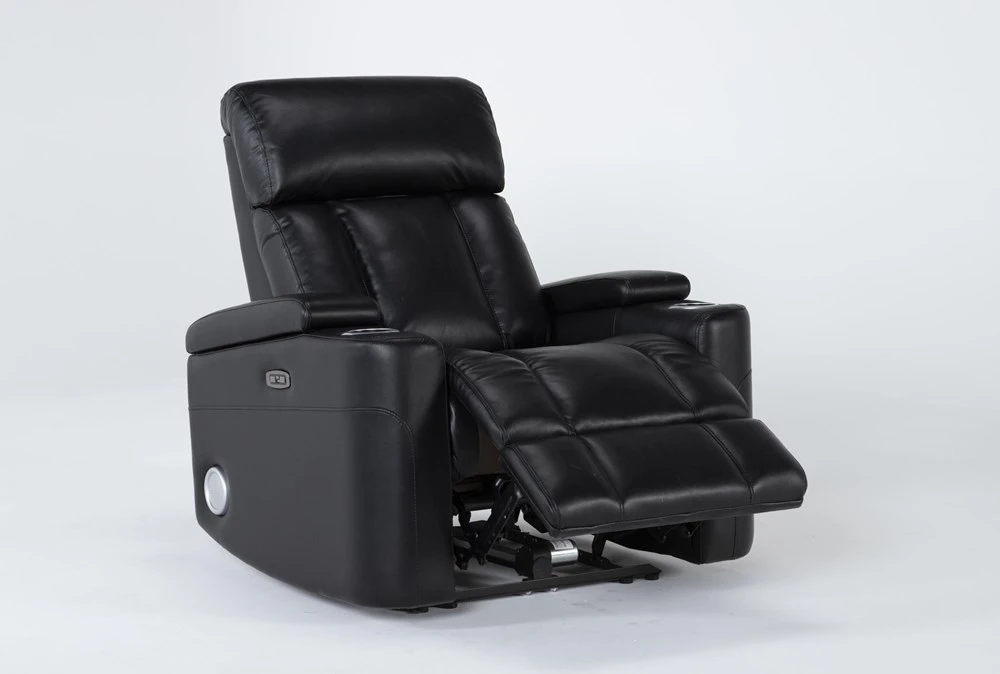 Eastwood Midnight Home Theater Power Wallaway Recliner With Power Headrest, Bluetooth & USB 6 Eastwood Midnight Home Theater Power Wallaway Recliner With Power Headrest, Bluetooth & USB - Image 4