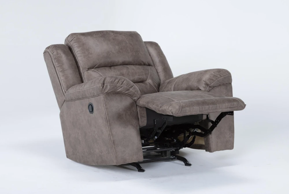 Stoneland Fossil Rocker Recliner 5 Stoneland Fossil Rocker Recliner - Image 3