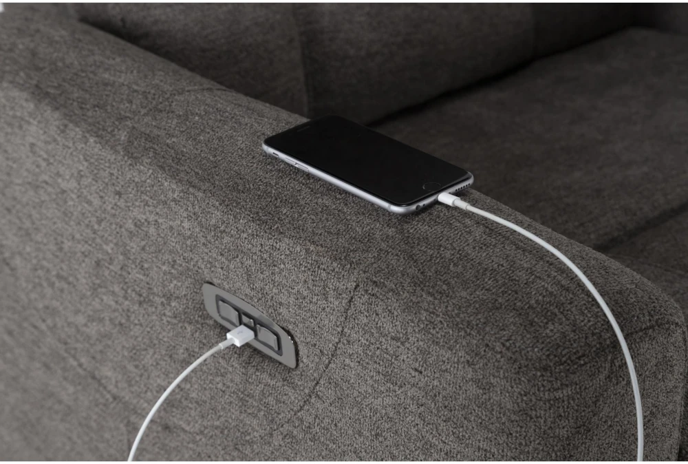 Halo II Grey Power Recliner With Power Headrest & USB 9 Halo II Grey Power Recliner With Power Headrest & USB - Image 7