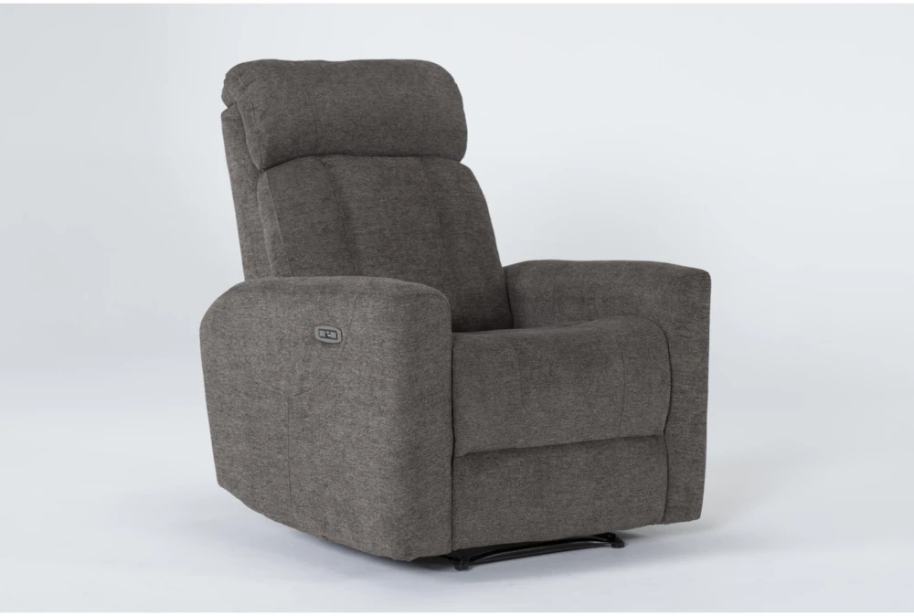 Halo II Grey Power Recliner With Power Headrest & USB 4 Halo II Grey Power Recliner With Power Headrest & USB - Image 2