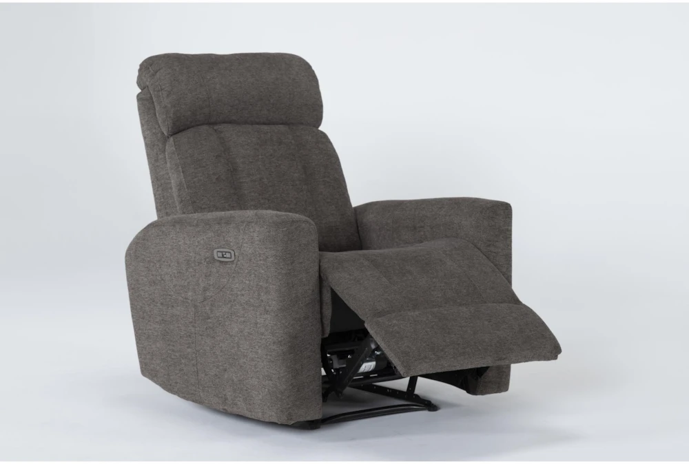 Halo II Grey Power Recliner With Power Headrest & USB 5 Halo II Grey Power Recliner With Power Headrest & USB - Image 3
