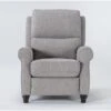 Whitwell Light Grey Push Back Recliner -Modern Office Shop 265668 grey fabric push back signature 01