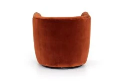 Hanover Swivel Chair-Sapphire Rust -Modern Office Shop 266151 back 85