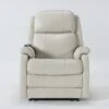 Palma Pearl Leather Power Wallaway Recliner With Heat, Massage, Power Headrest & Lumbar 2 Palma Pearl Leather Power Wallaway Recliner With Heat, Massage, Power Headrest & Lumbar -Modern Office Shop 267661 white leather recliner signature 01