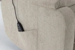 Majorca Fawn Power Wallaway Recliner With Power Headrest, Lumbar, Heat & Massage 15 Majorca Fawn Power Wallaway Recliner With Power Headrest, Lumbar, Heat & Massage -Modern Office Shop 267668 brown polyester recliner detail 44