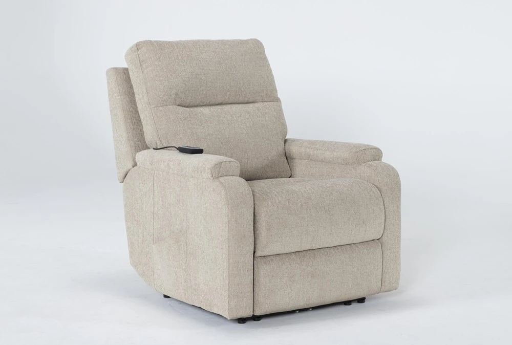 Majorca Fawn Power Wallaway Recliner With Power Headrest, Lumbar, Heat & Massage 4 Majorca Fawn Power Wallaway Recliner With Power Headrest, Lumbar, Heat & Massage - Image 2