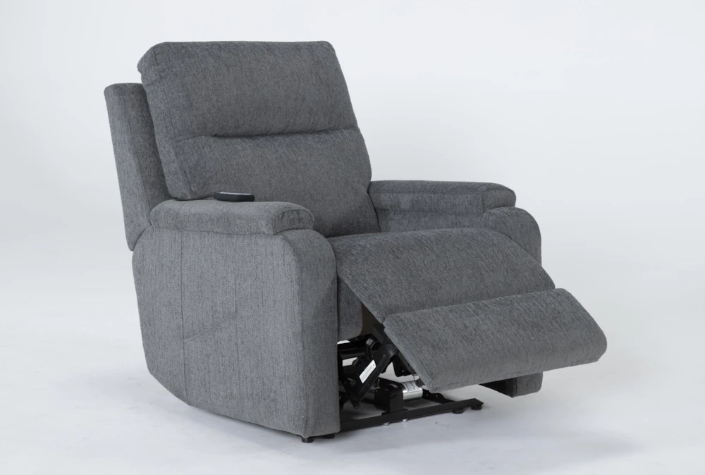 Majorca Sterling Power Wallaway Recliner With Power Headrest, Lumbar, Heat & Massage 5 Majorca Sterling Power Wallaway Recliner With Power Headrest, Lumbar, Heat & Massage - Image 3