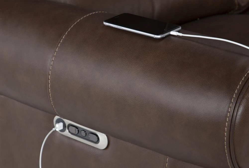 Thorsten Leather Power Recliner With Power Headrest & USB 8 Thorsten Leather Power Recliner With Power Headrest & USB - Image 6
