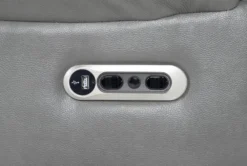 Eckhart Grey Leather Power Recliner With Power Headrest & USB 17 Eckhart Grey Leather Power Recliner With Power Headrest & USB -Modern Office Shop 268356 hardware 52