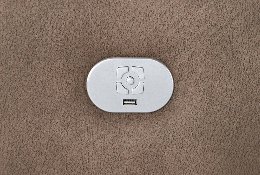 Palmer Brown Power Recliner With Power Headrest & USB 8 Palmer Brown Power Recliner With Power Headrest & USB - Image 6