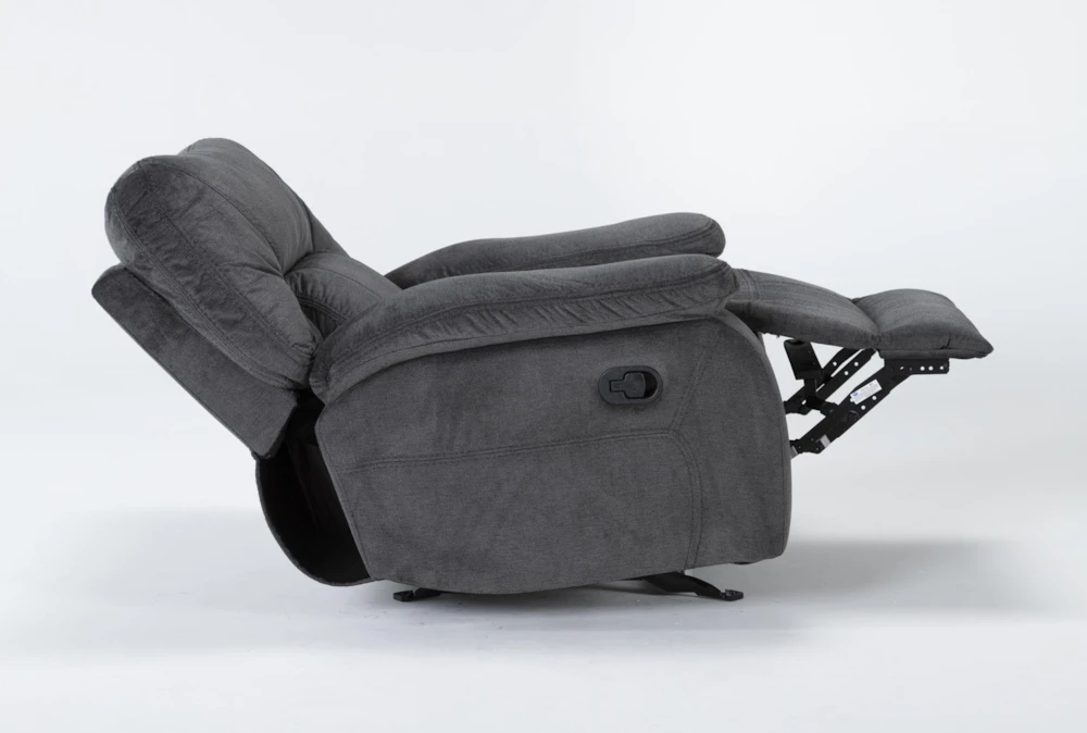 Chadrick Grey Manual Glider Recliner 6 Chadrick Grey Manual Glider Recliner - Image 4