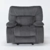 Chadrick Grey Manual Glider Recliner