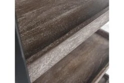 Mango + Iron Industrial 60" Double Bookcase -Modern Office Shop 268712 detail 44