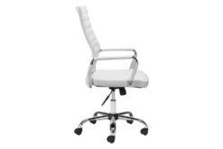 Primero Desk Chair White -Modern Office Shop 269472 white metal office chair detail 44
