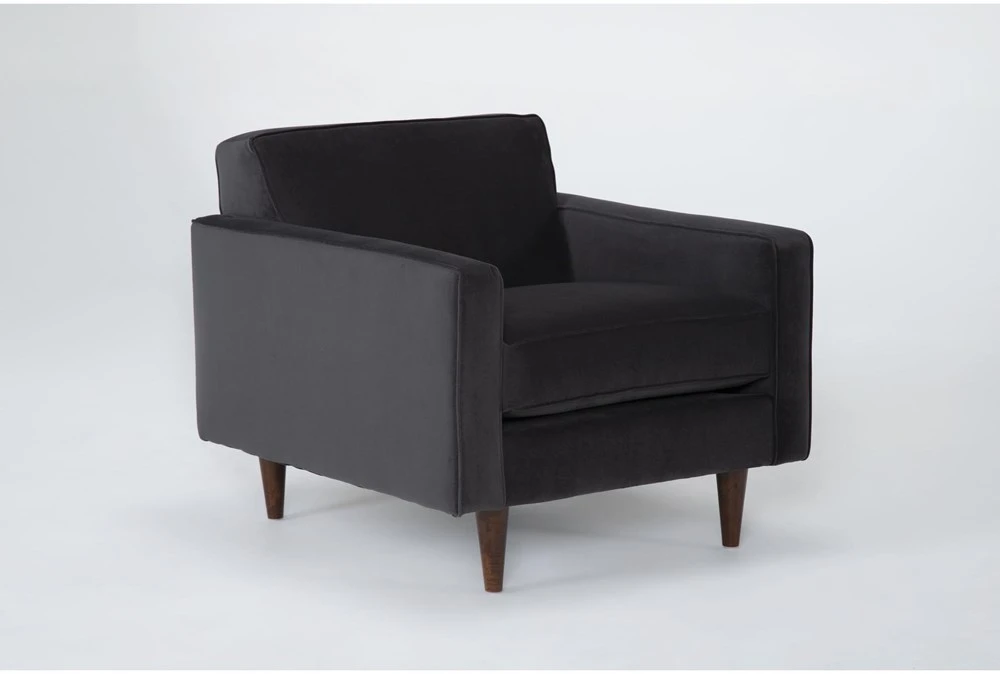 Arya 34" Velvet Chair 4 Arya 34" Velvet Chair - Image 2