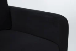 Aidan IV Twist 32" Velvet Swivel Accent Chair -Modern Office Shop 270869 blue fabric accent chair detail 44