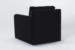 Aidan IV Twist 32" Velvet Swivel Accent Chair -Modern Office Shop 270869 blue fabric accent chair side 19