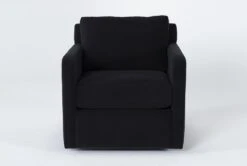 Aidan IV Twist 32" Velvet Swivel Accent Chair