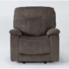 Dax Brown Manual Glider Recliner 1 Dax Brown Manual Glider Recliner -Modern Office Shop 270924 brown polyester recliner v2 signature 012