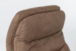 Gannon Autumn Swivel Glider Rocker Recliner With Adjustable Headrest 15 Gannon Autumn Swivel Glider Rocker Recliner With Adjustable Headrest -Modern Office Shop 271036 brown polyester swivel glider detail 44