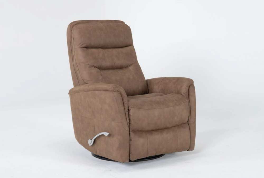 Gannon Autumn Swivel Glider Rocker Recliner With Adjustable Headrest 4 Gannon Autumn Swivel Glider Rocker Recliner With Adjustable Headrest - Image 2