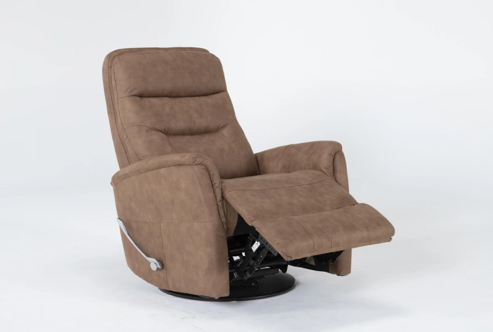 Gannon Autumn Swivel Glider Rocker Recliner With Adjustable Headrest 5 Gannon Autumn Swivel Glider Rocker Recliner With Adjustable Headrest - Image 3