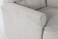 Marilee Power Swivel Glider Recliner -Modern Office Shop 271040 brown fabric swivel glider detail 44