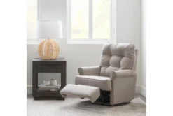 Marilee Power Swivel Glider Recliner -Modern Office Shop 271040 brown fabric swivel glider room 59