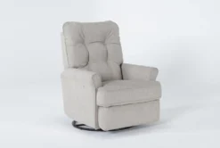 Marilee Power Swivel Glider Recliner -Modern Office Shop 271040 brown fabric swivel glider side 18