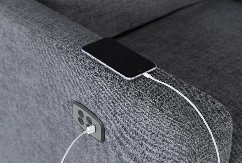 Baxter Power Swivel Glider Recliner With Power Headrest & USB 9 Baxter Power Swivel Glider Recliner With Power Headrest & USB - Image 7