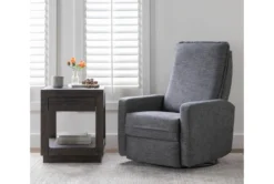 Baxter Power Swivel Glider Recliner With Power Headrest & USB 23 Baxter Power Swivel Glider Recliner With Power Headrest & USB -Modern Office Shop 271042 black fabric swivel glider room 59