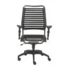 Farum Black High Back Bungee Desk Chair -Modern Office Shop 271941 black nylon office chair signature 01