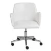 Grimstad White Faux Leather Desk Chair 2 Grimstad White Faux Leather Desk Chair -Modern Office Shop 271966 white leather office chair signature 01