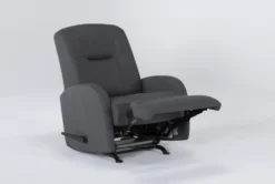 Franco III Fabric Rocker Recliner 10 Franco III Fabric Rocker Recliner -Modern Office Shop 273548 blue fabric rocker side 19