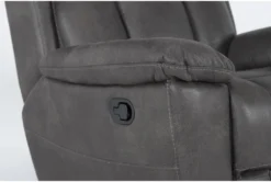 Ackert Grey Manual Glider Recliner 13 Ackert Grey Manual Glider Recliner -Modern Office Shop 276029 grey polyester recliner detail 44