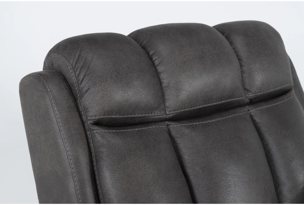 Ackert Grey Manual Glider Recliner 8 Ackert Grey Manual Glider Recliner - Image 6