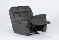 Ackert Grey Manual Glider Recliner 11 Ackert Grey Manual Glider Recliner -Modern Office Shop 276029 grey polyester recliner side 19