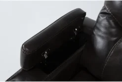 Bronson Truffle Home Theater Power Wallaway Recliner With Power Headrest & USB -Modern Office Shop 276994 brown polyester recliner detail 47