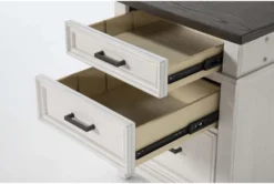 Aberdeen 3 Piece Modular L-Shaped Desk -Modern Office Shop 277149 white wood desk detail 47